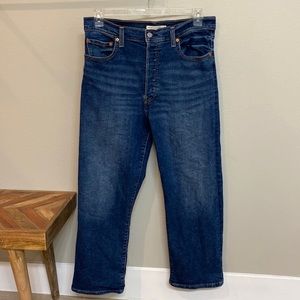 Women’s Levi’s Ribcage Straight Ankle Jeans